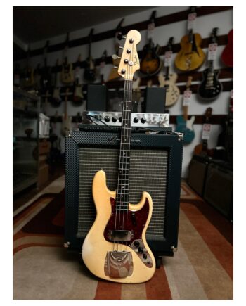 FENDER JAZZ BASS OLYMPIC WHITE / MATCHING HEADSTOCK de 1964