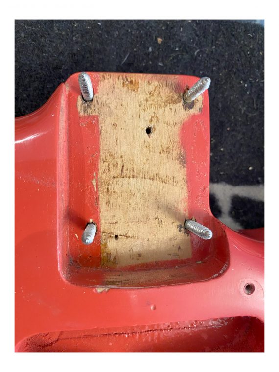 FENDER STRATOCASTER FIESTA RED REFIN de 1959