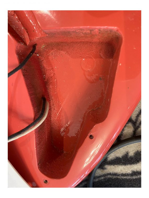 FENDER STRATOCASTER FIESTA RED REFIN de 1959
