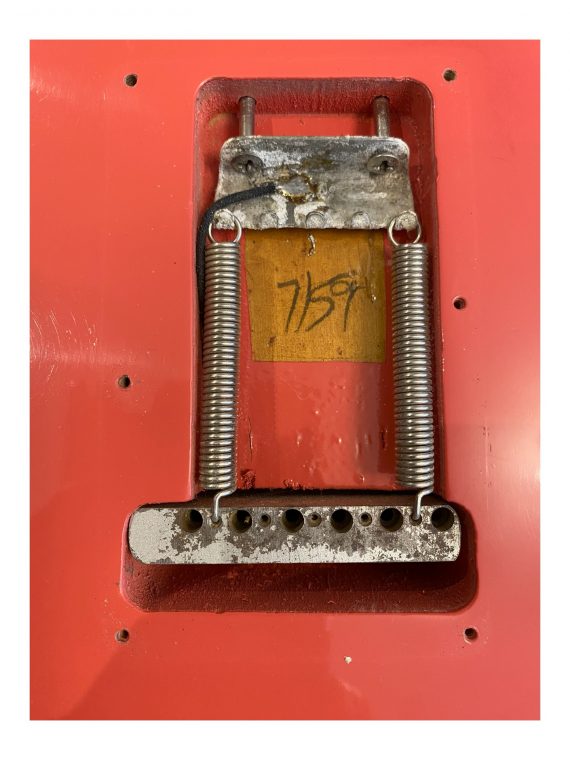 FENDER STRATOCASTER FIESTA RED REFIN de 1959