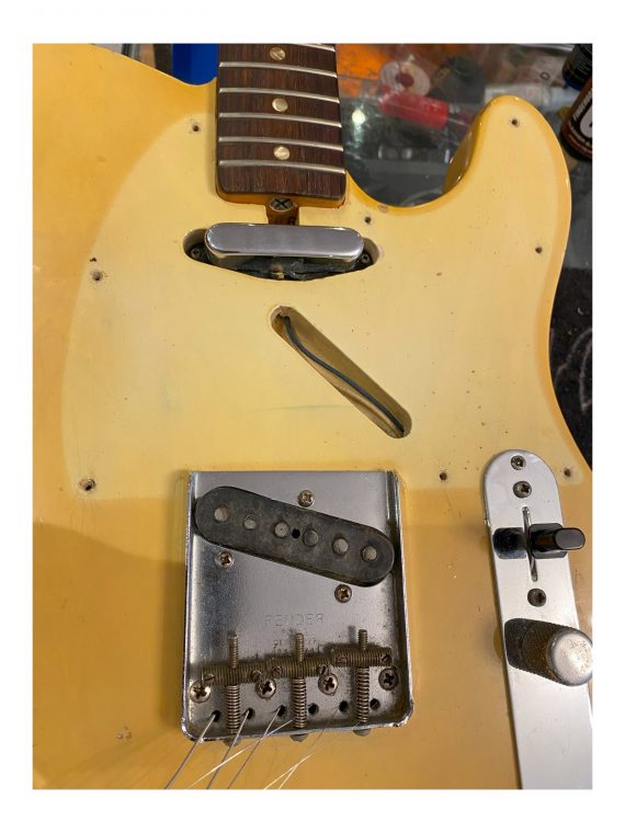 FENDER TELECASTER BLOND de 1966