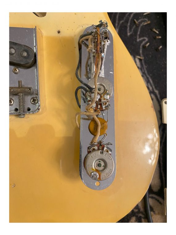 FENDER TELECASTER BLOND de 1966
