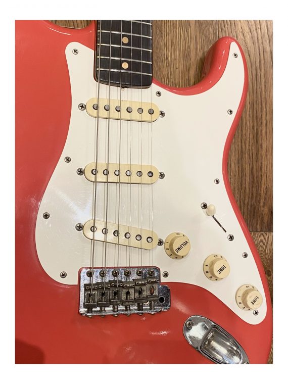 FENDER STRATOCASTER FIESTA RED REFIN de 1959