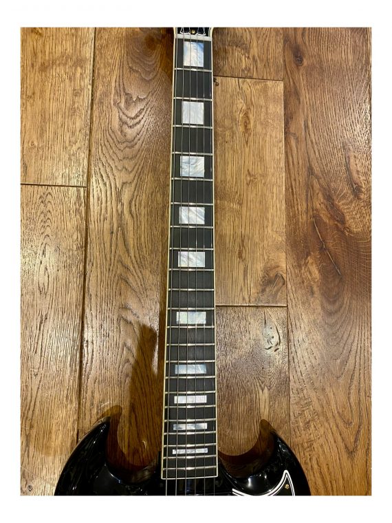 GIBSON SG CUSTOM SHOP LIMITED RUN CUSTOM EBONY de 2017