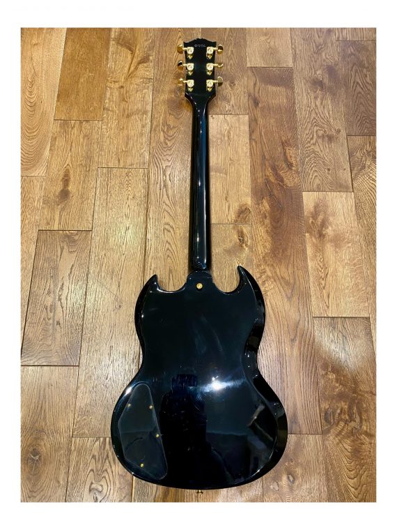 GIBSON SG CUSTOM SHOP LIMITED RUN CUSTOM EBONY de 2017