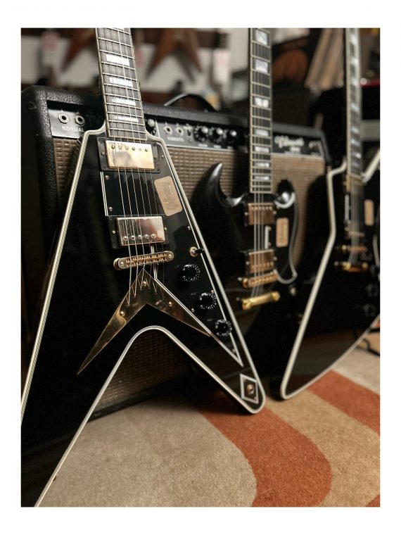 GIBSON SG CUSTOM SHOP LIMITED RUN CUSTOM EBONY de 2017