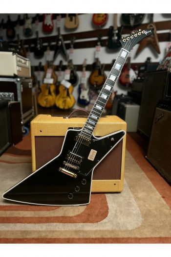 GIBSON EXPLORER CUSTOM SHOP LIMITED RUN CUSTOM EBONY de 2017