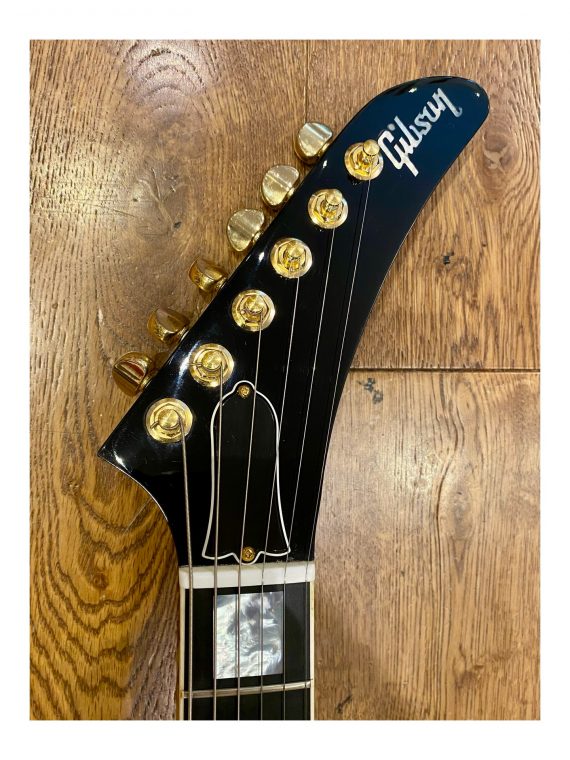 GIBSON EXPLORER CUSTOM SHOP LIMITED RUN CUSTOM EBONY de 2017