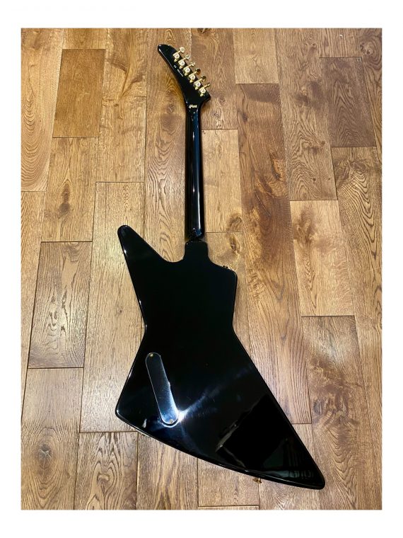 GIBSON EXPLORER CUSTOM SHOP LIMITED RUN CUSTOM EBONY de 2017
