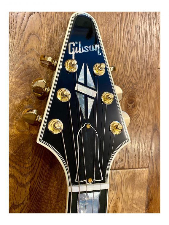 GIBSON FLYING V CUSTOM SHOP LIMITED RUN CUSTOM EBONY de 2017