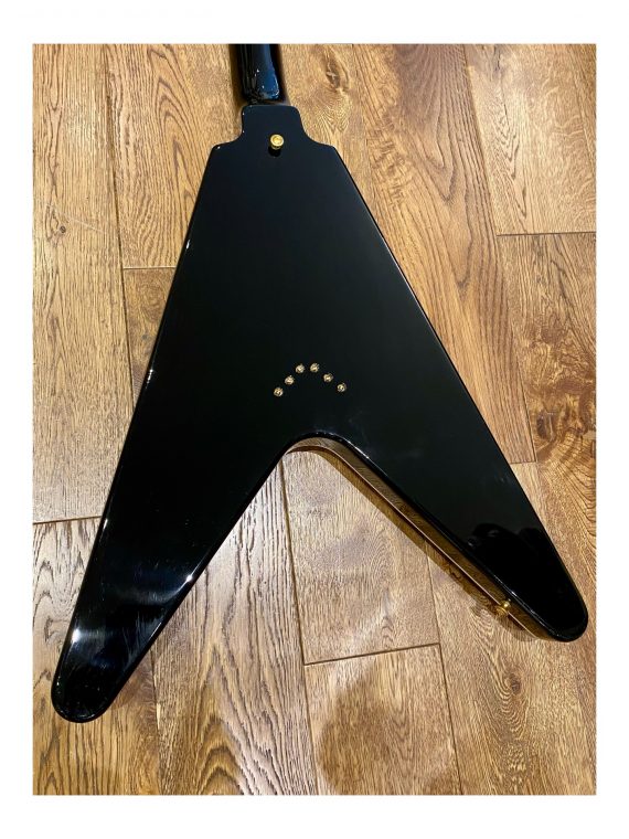 GIBSON FLYING V CUSTOM SHOP LIMITED RUN CUSTOM EBONY de 2017