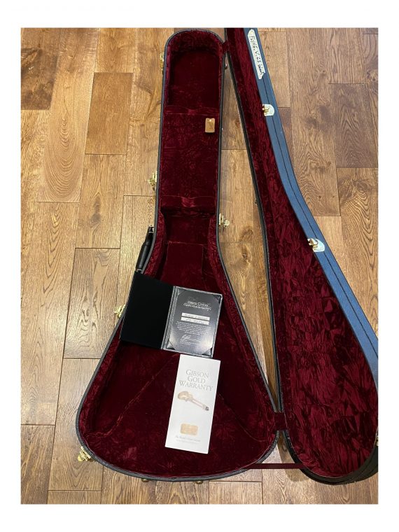 GIBSON FLYING V CUSTOM SHOP LIMITED RUN CUSTOM EBONY de 2017