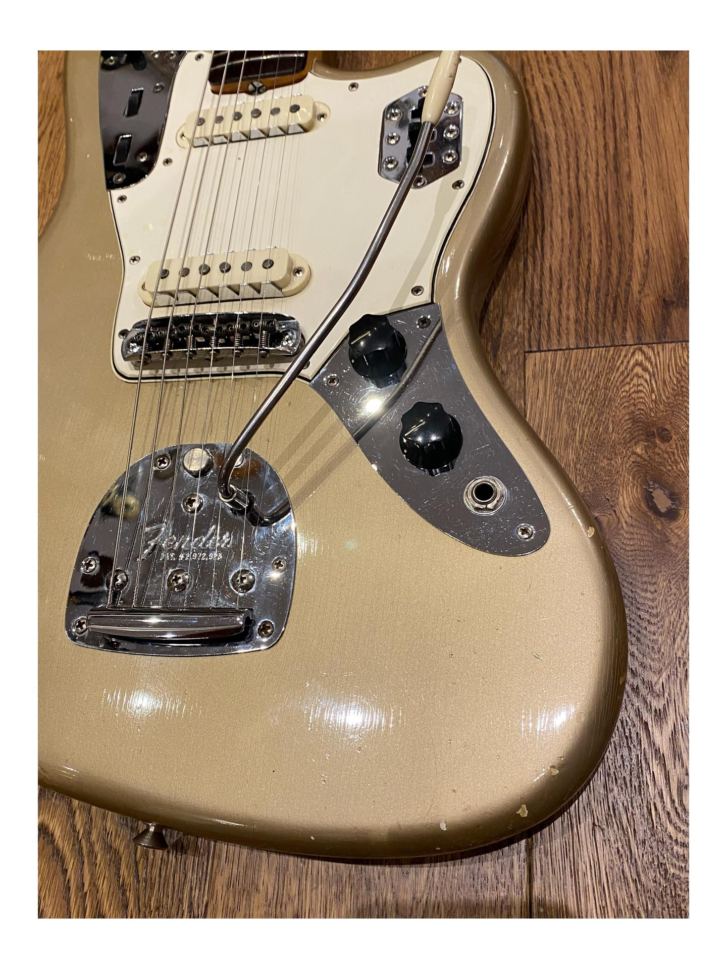 FENDER JAGUAR SHORELINE GOLD de 1964