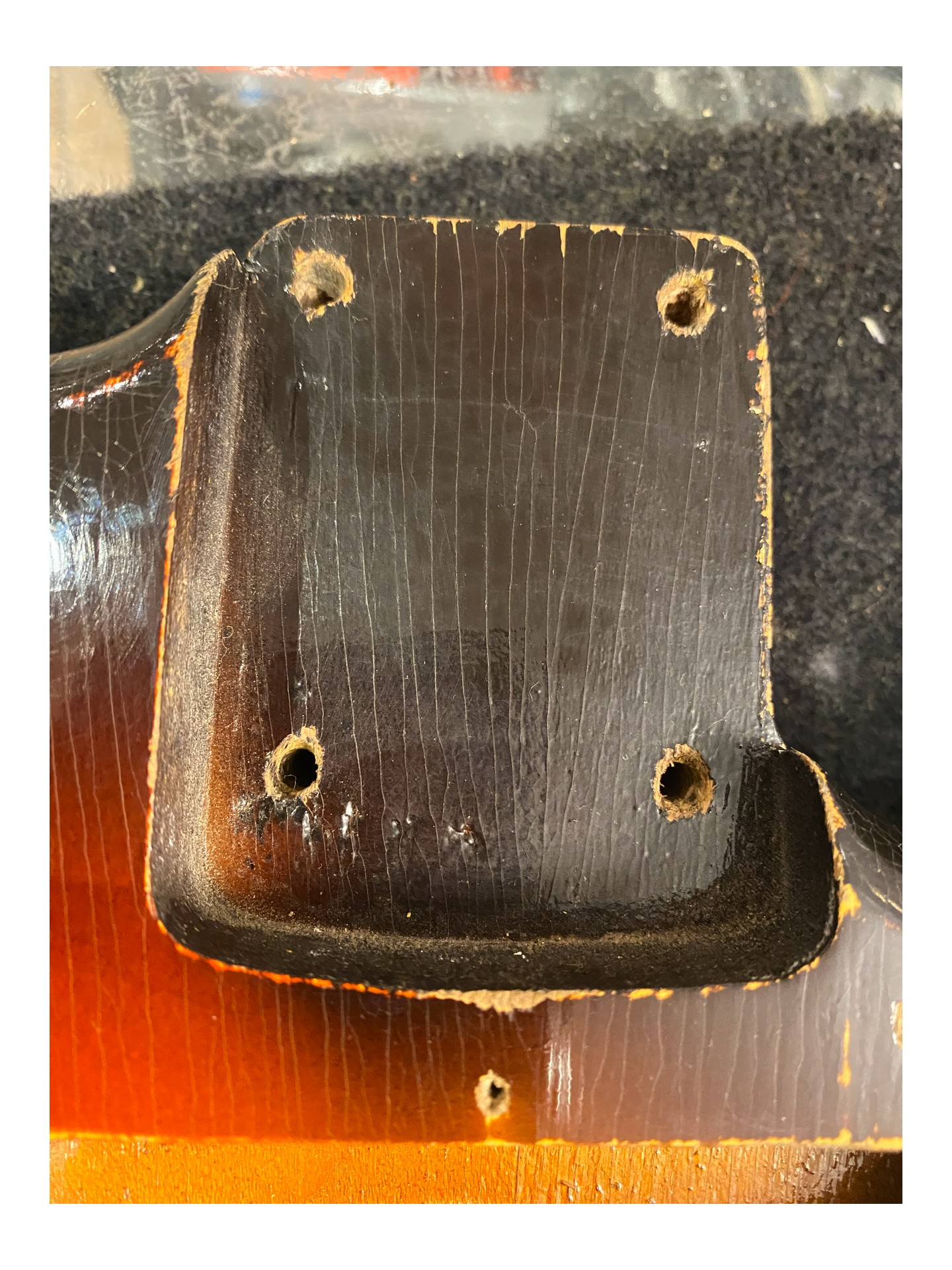 FENDER STRATOCASTER CLIVE BROWN BODY ONLY REFIN de 1960