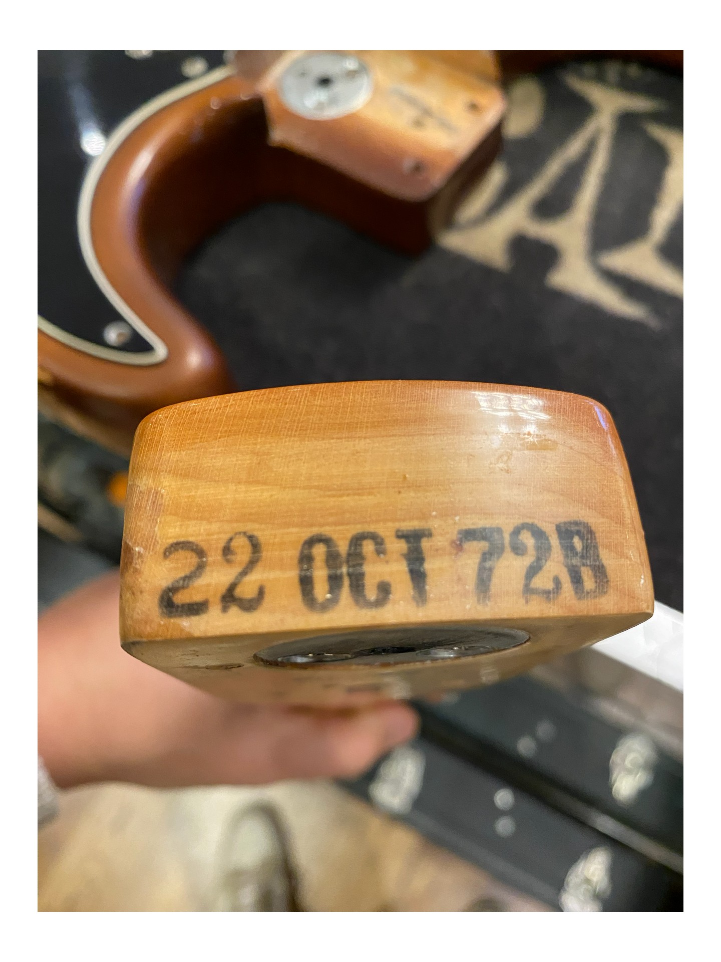 FENDER STRATOCASTER WALNUT de 1972