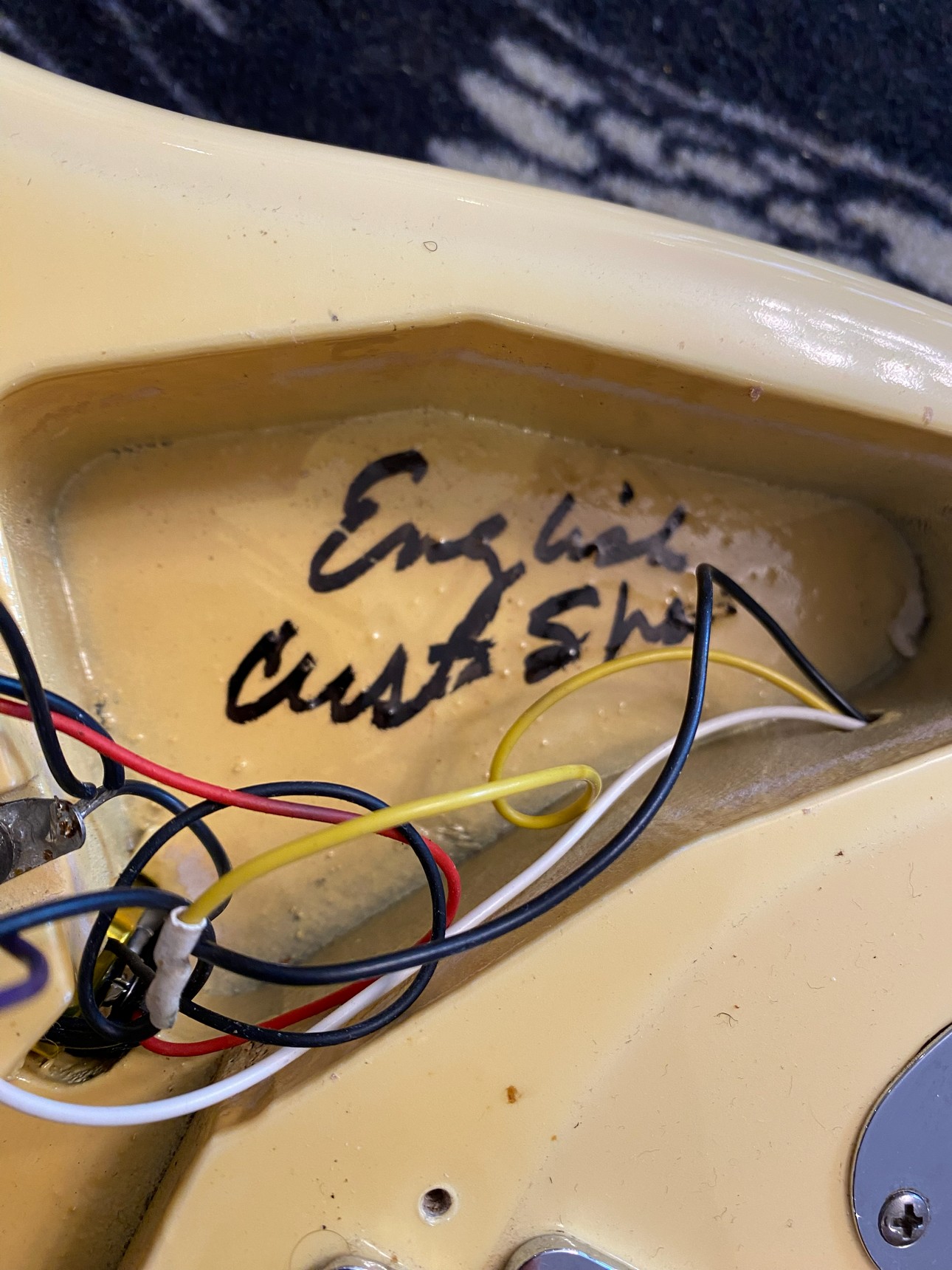 FENDER Stratocaster Masterbuilt John English 1996