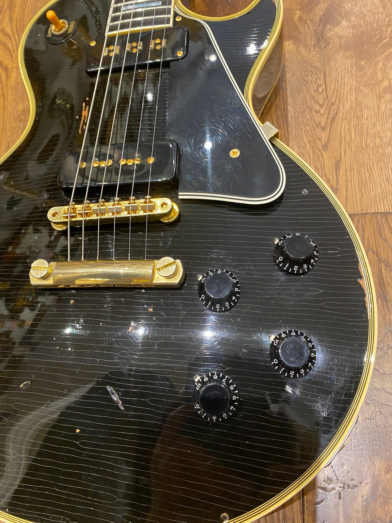 GIBSON 1954 Les Paul Custom Aged True Historic 2016