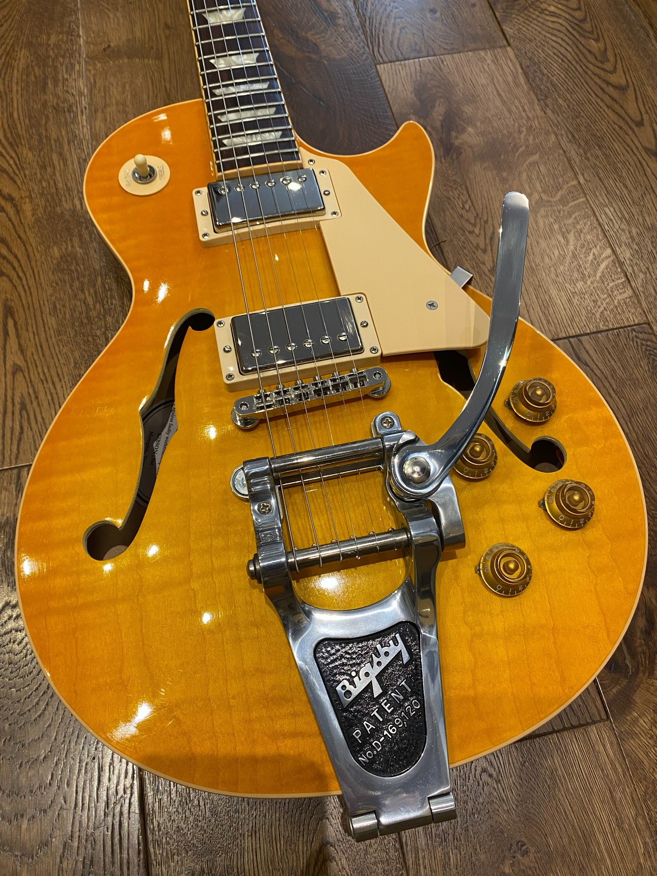 GIBSON Memphis ES-Les Paul Lemon Burst 2015