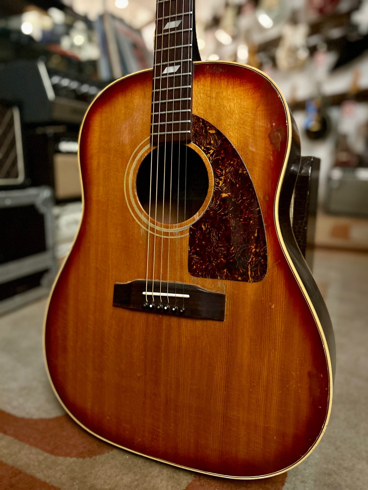 EPIPHONE Texan FT-79 Sunburst de 1966 - photo 22